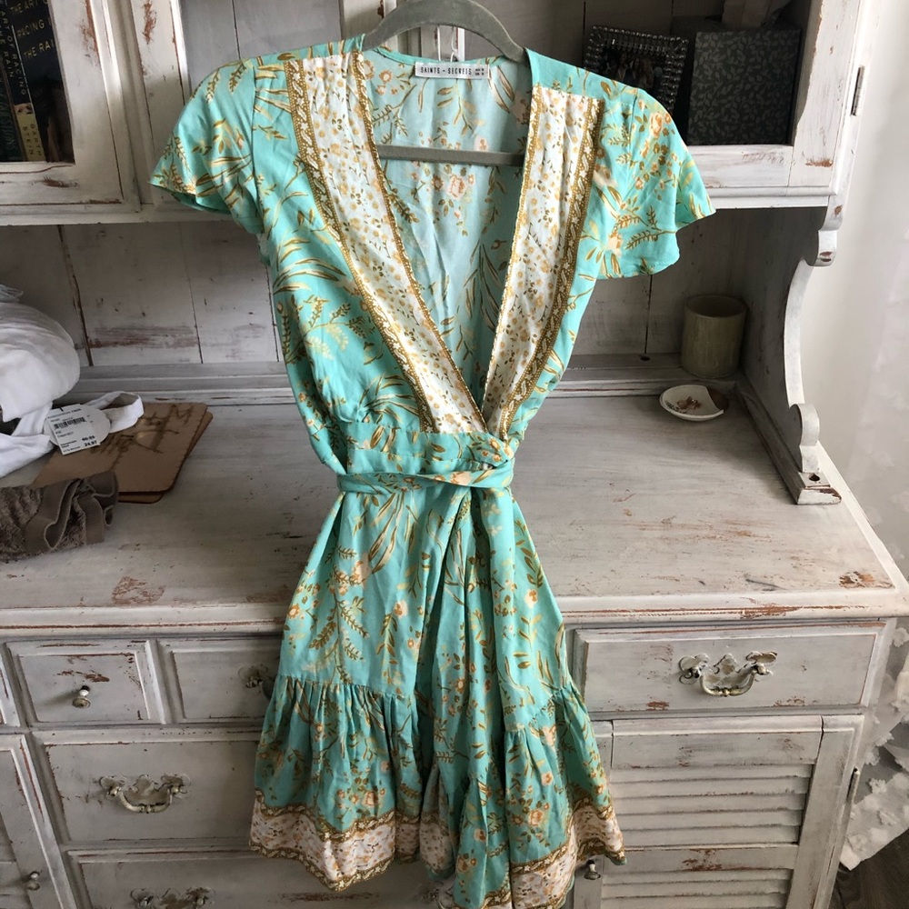 Floral boutique dress